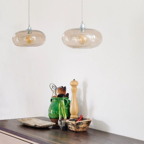 Horizon  Pendant lamp S Golden smoke