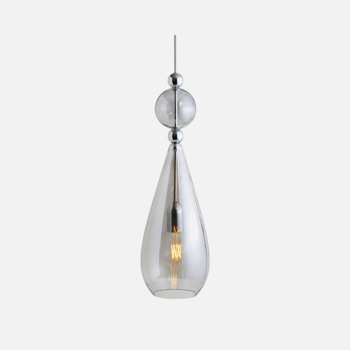 Smykke Pendant lamp L Smokey grey