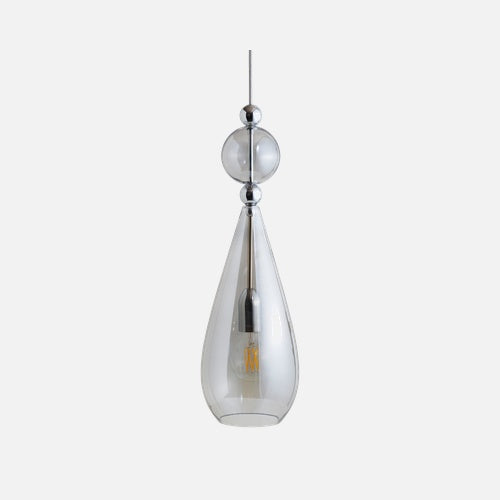 Smykke Pendant lamp L Smokey grey