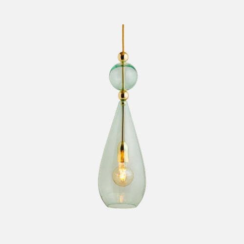 Smykke Pendant lamp L Forest green