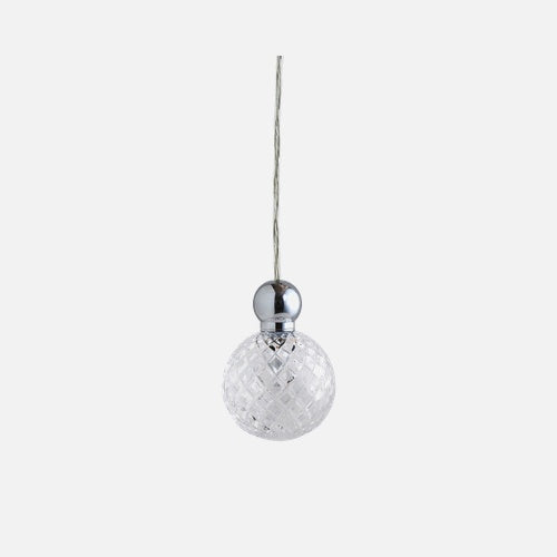 Uva Crystal pendant lamp M Small check