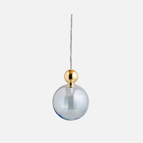 Uva Pendant lamp L Topaz blue