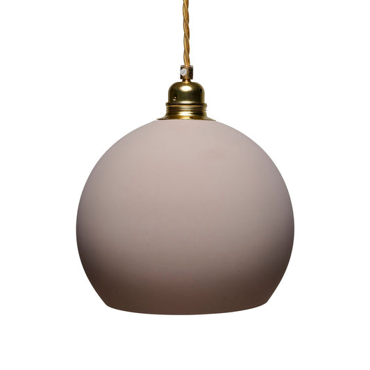 Rowan Pendant lamp M Latte Sanded