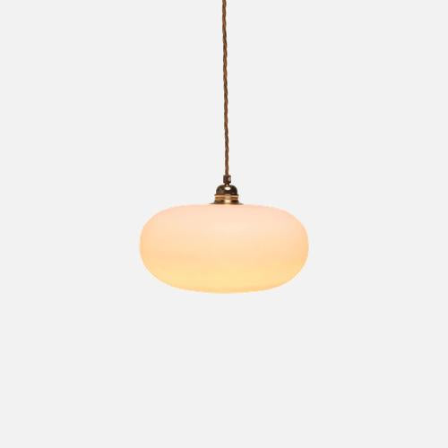 Horizon Pendant lamp M Marshmallow Sanded