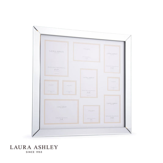 Laura Ashley Block Photo Frame With 10 Apertures