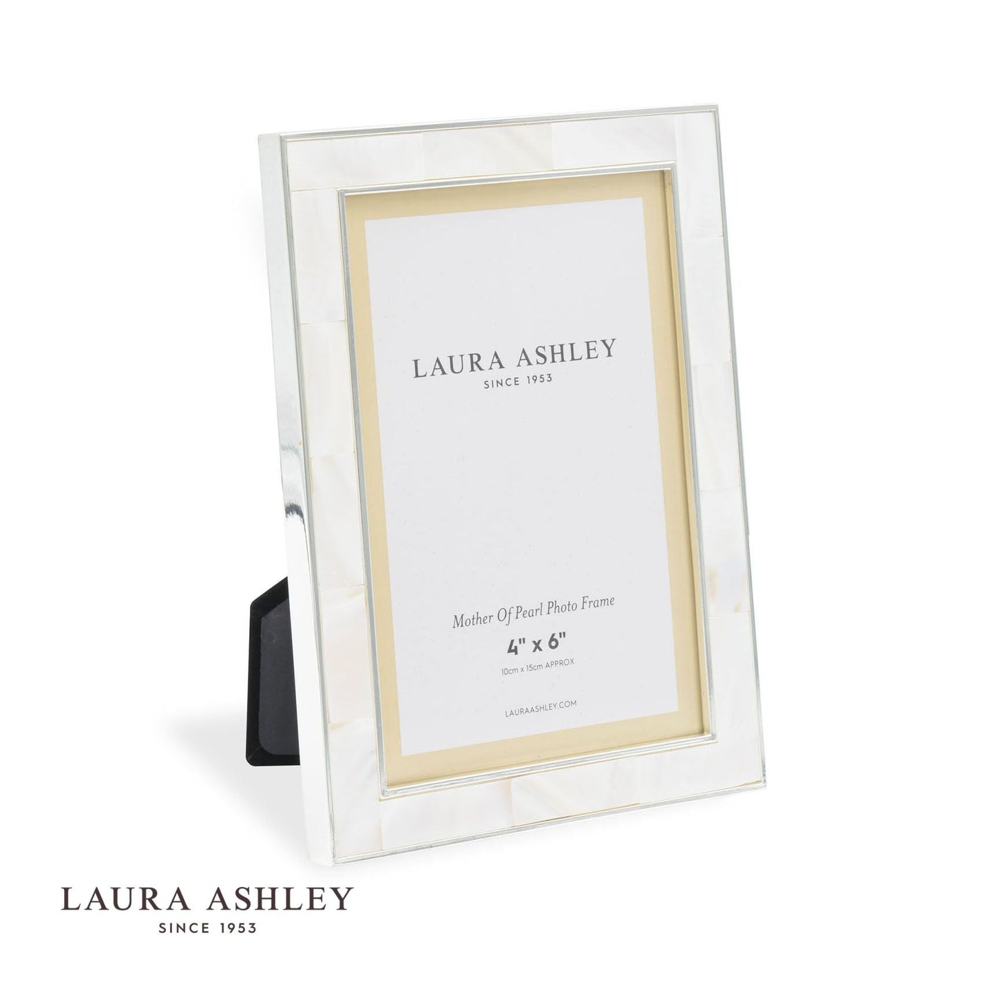 Laura Ashley Mother Of Pearl Photo Frame 4x6 Inch