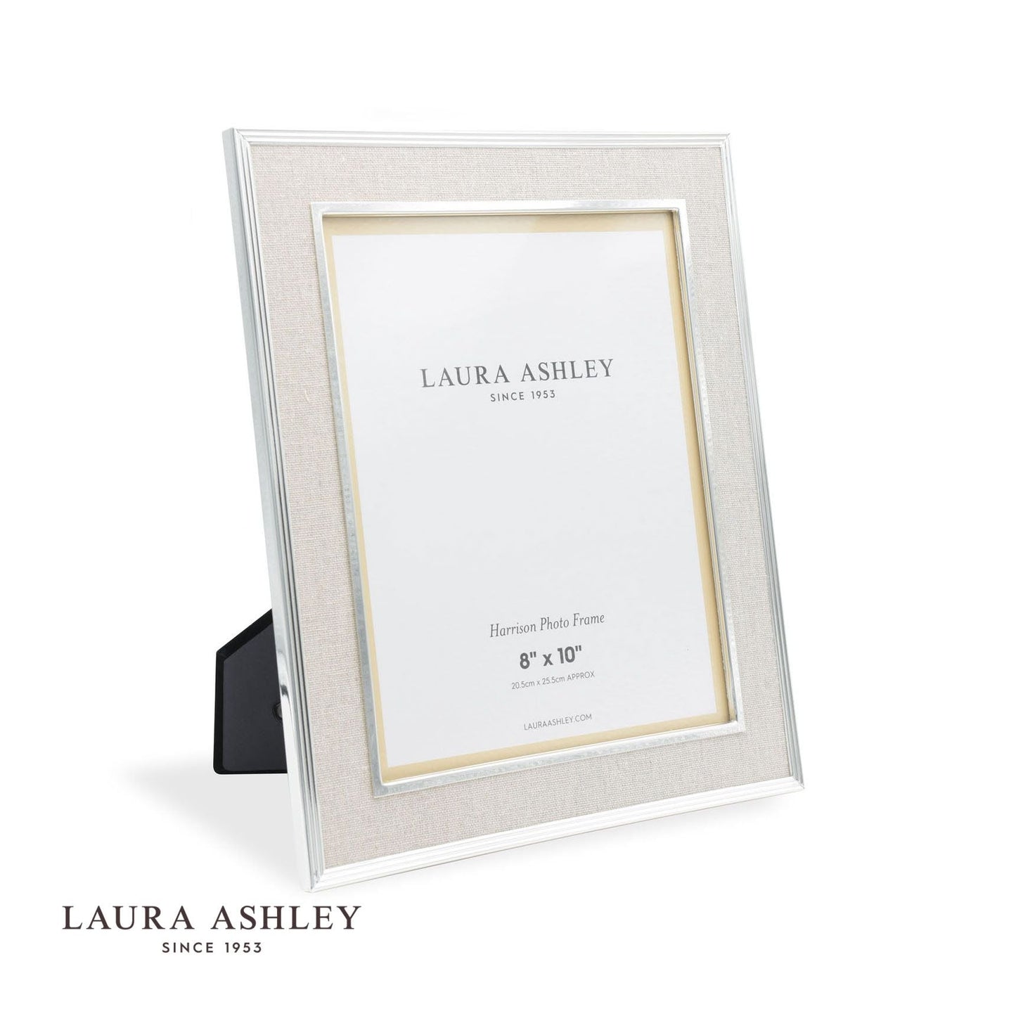 Laura Ashley Harrison Photo Frame Linen 8x10 Inch