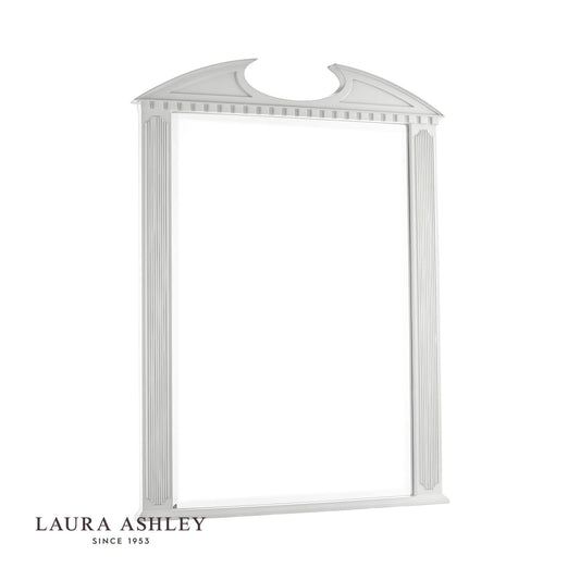 Laura Ashley Rossett Rectangle Mirror Grey 120 x 90cm