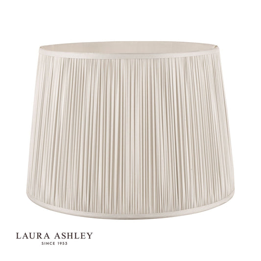 Laura Ashley Hemsley Silk Shade Silver 40.5cm/16 inch