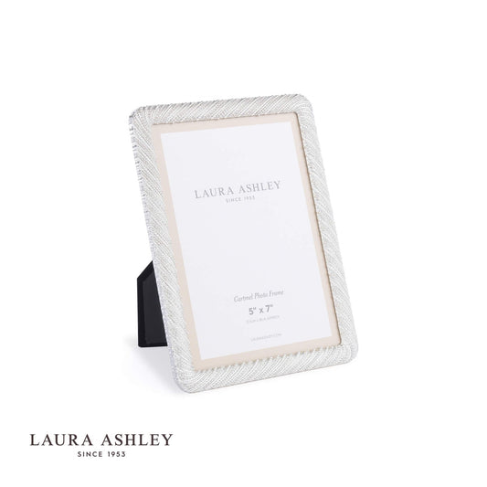 Laura Ashley Cartmel Photo Frame Silver Plated 5x7 inch