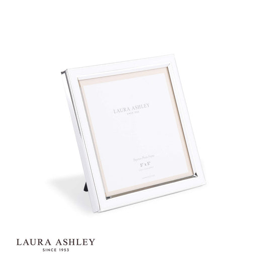 Laura Ashley Steynton Photo Frame Silver Plated 5x5 Inch