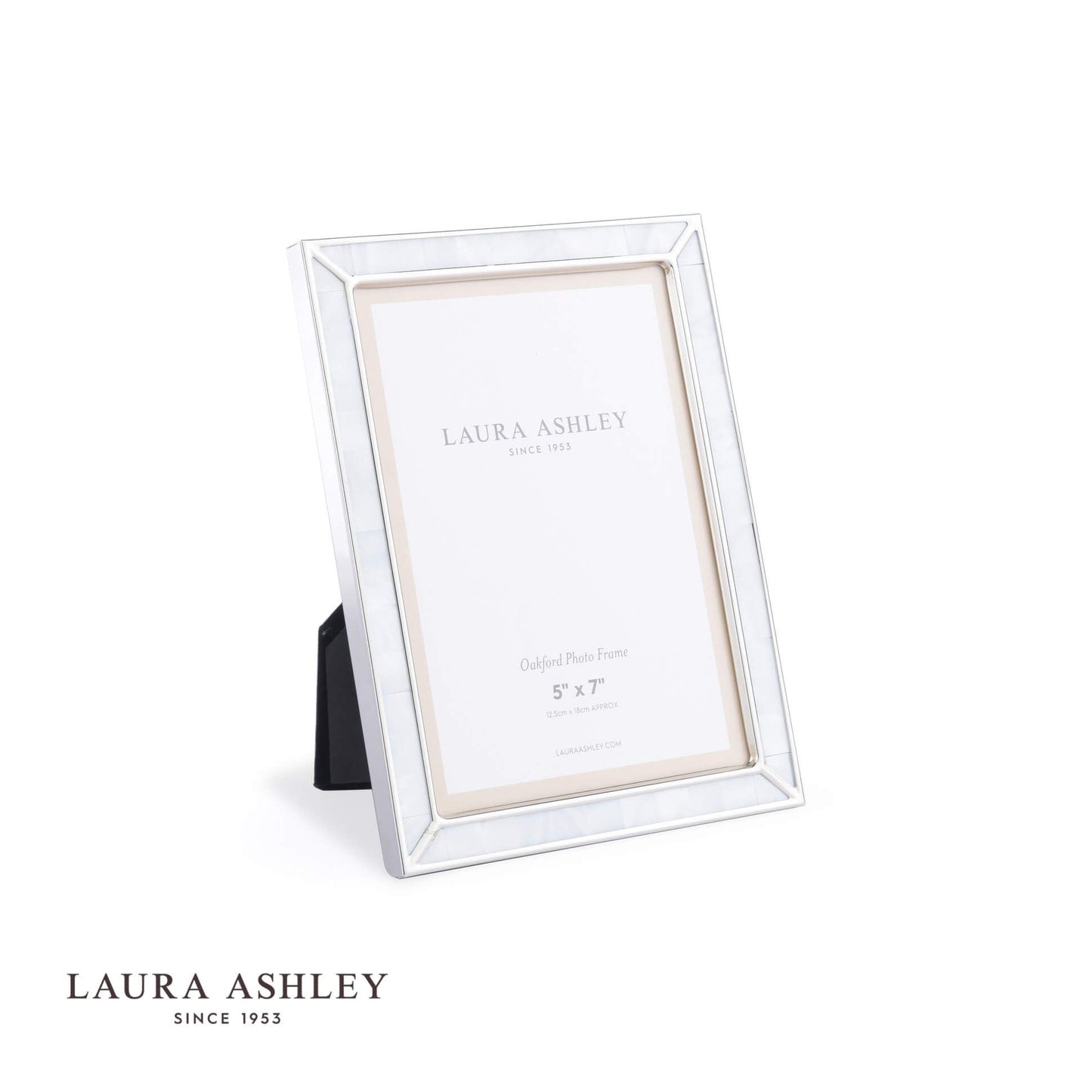 Laura Ashley Oakford Photo Frame Mother Of Pearl 5x7 Inch