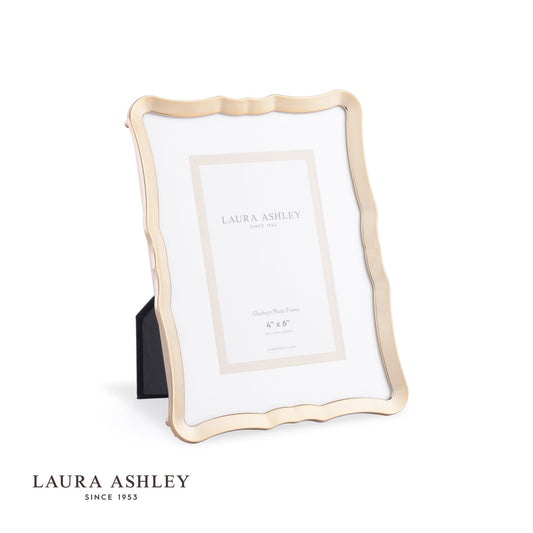 Laura Ashley Glasbury Photo Frame Gold Effect 4x6 inch