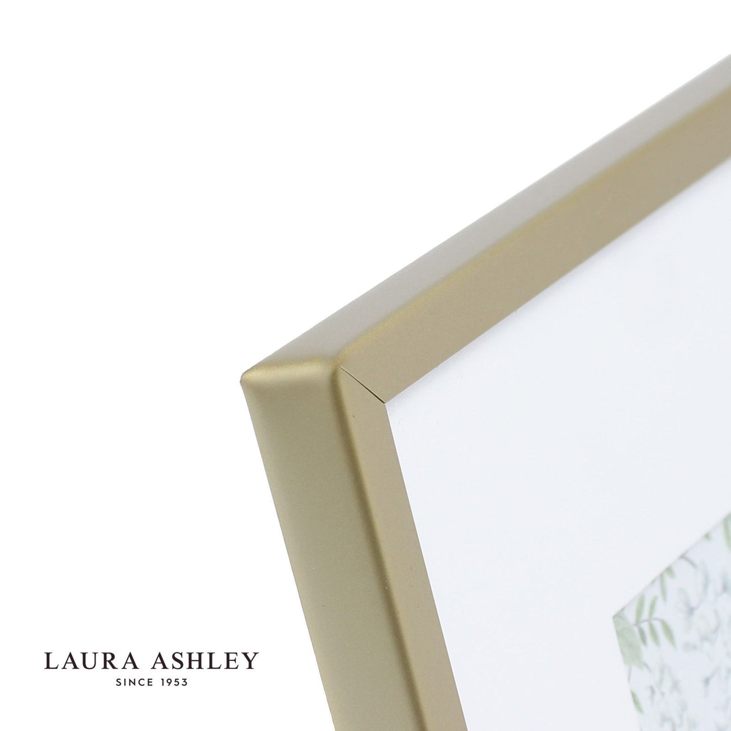 Laura Ashley Alisa Photo Frame Matt Gold (Set of 3)