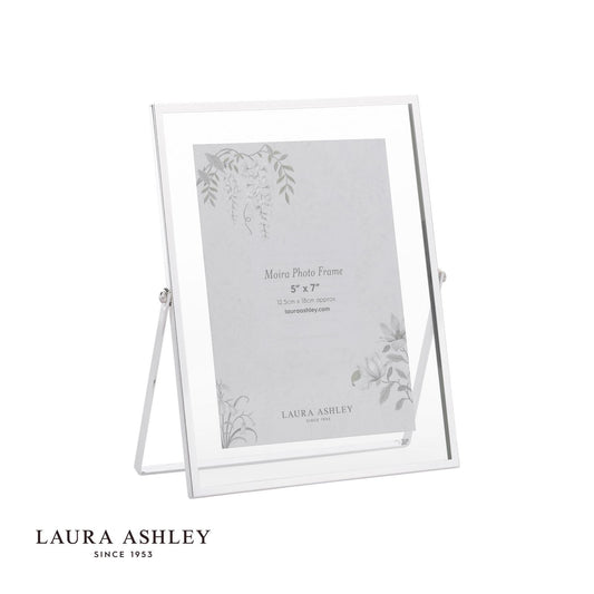 Laura Ashley Moira Photo Frame Polished Silver and Glass 5