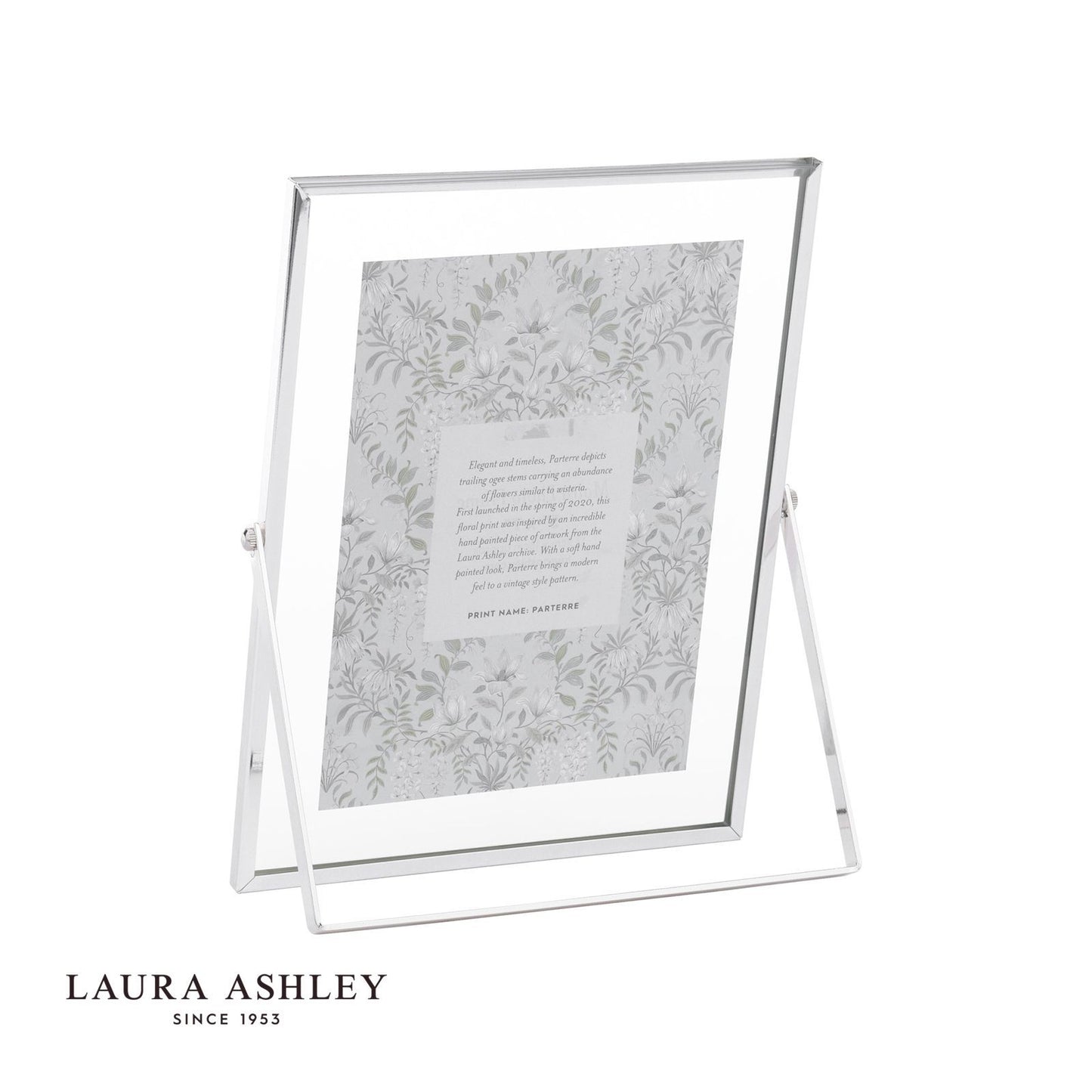 Laura Ashley Moira Photo Frame Polished Silver and Glass 5