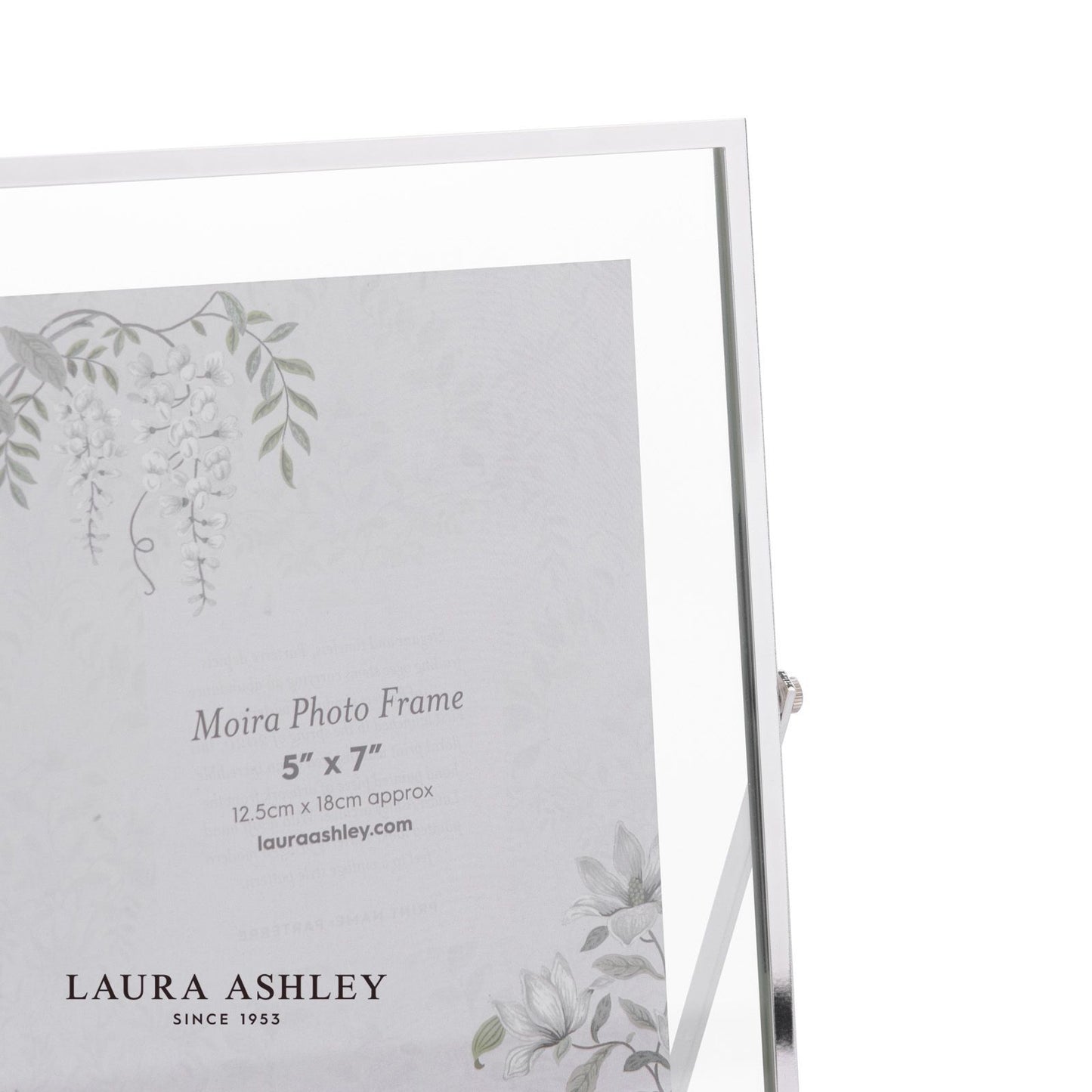 Laura Ashley Moira Photo Frame Polished Silver and Glass 5