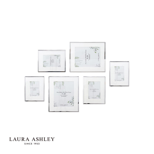 Laura Ashley Alisa Photo Frame Polished Silver (Set of 6)