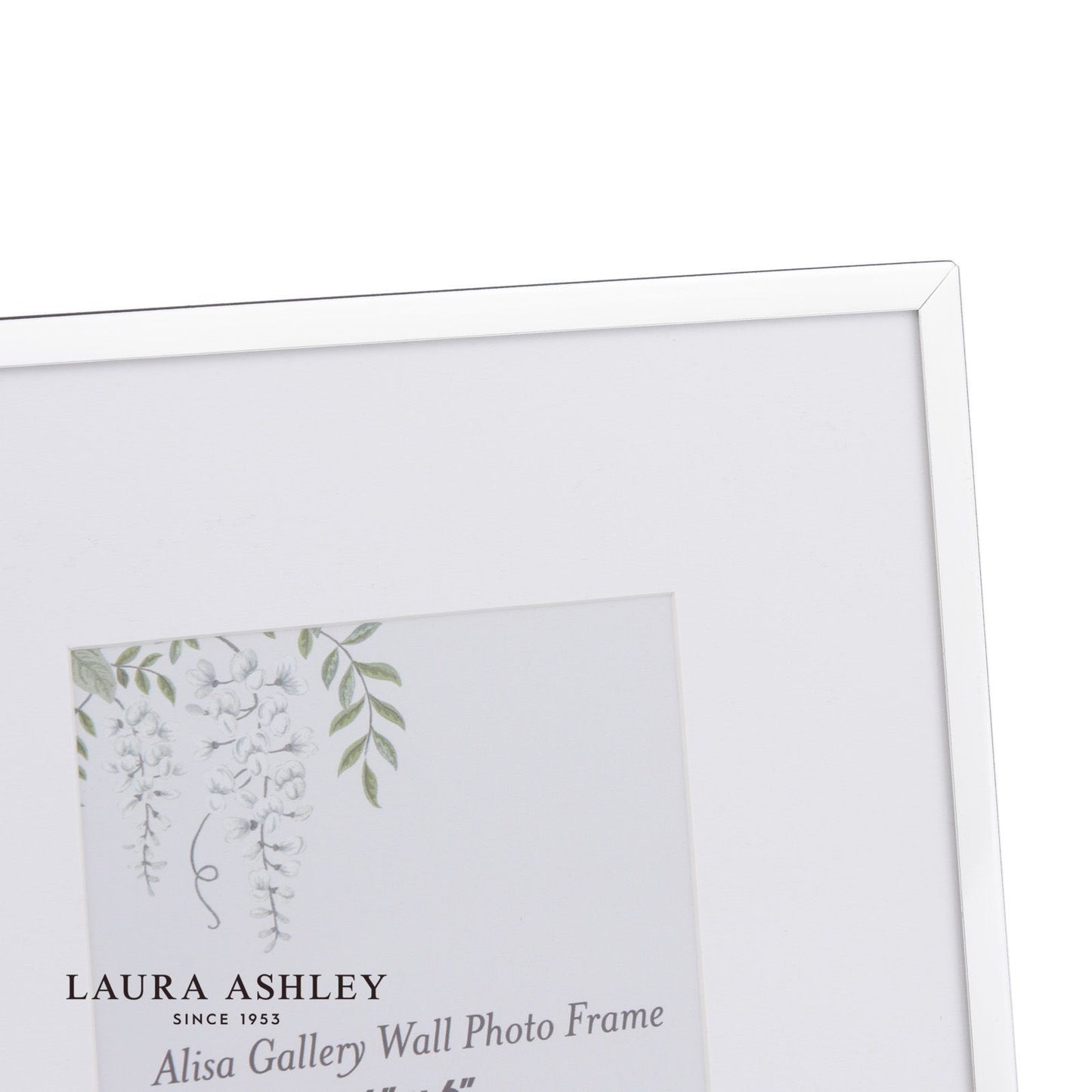 Laura Ashley Alisa Photo Frame Polished Silver (Set of 6)