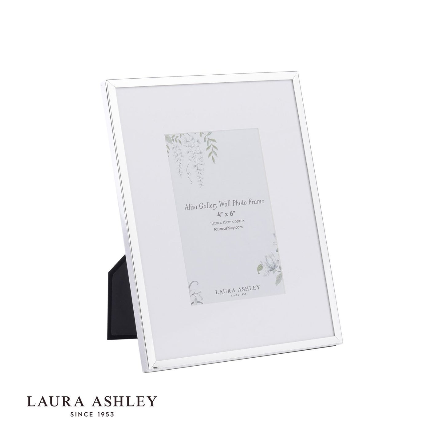 Laura Ashley Alisa Photo Frame Polished Silver (Set of 6)