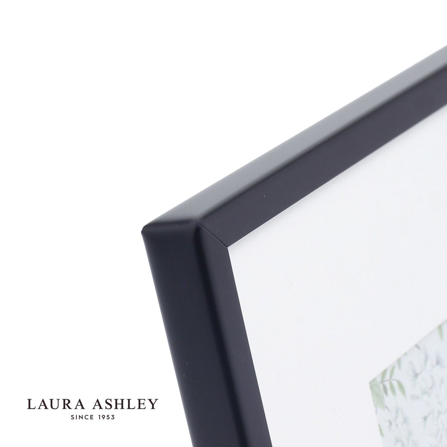 Laura Ashley Alisa Photo Frame Matt Black (Set of 6)