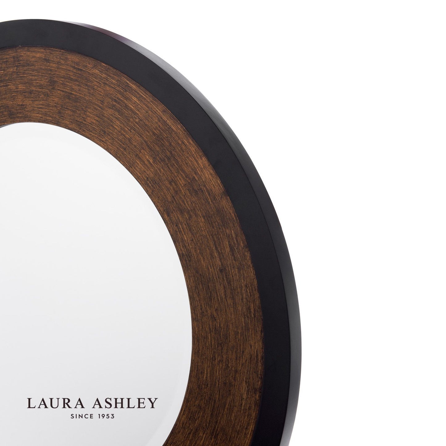 Laura Ashley Cara Mirror Mottled Bronze 60cm