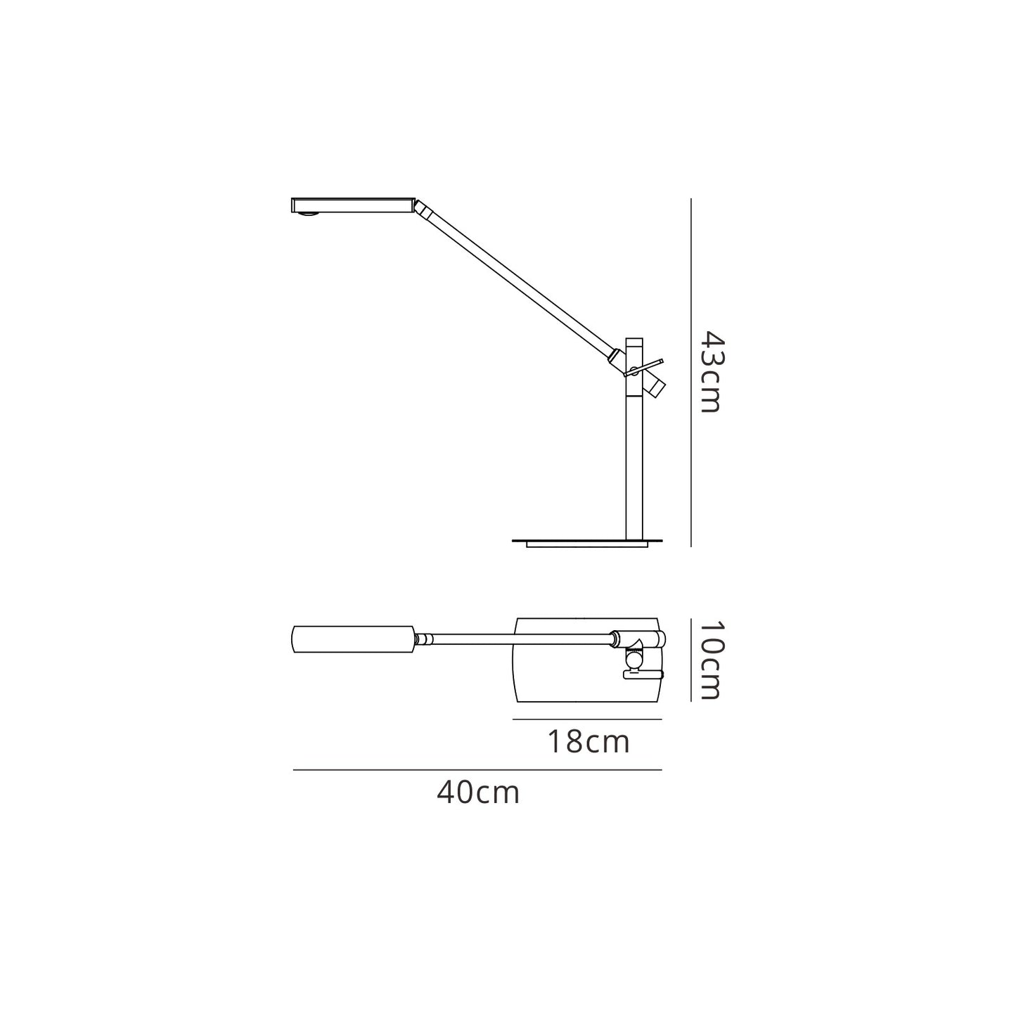 Phuket Table Lamp 1 Light 7W LED 3000K, 600lm, Touch Dimmer, Satin Nickel, 3yrs Warranty by Mantra