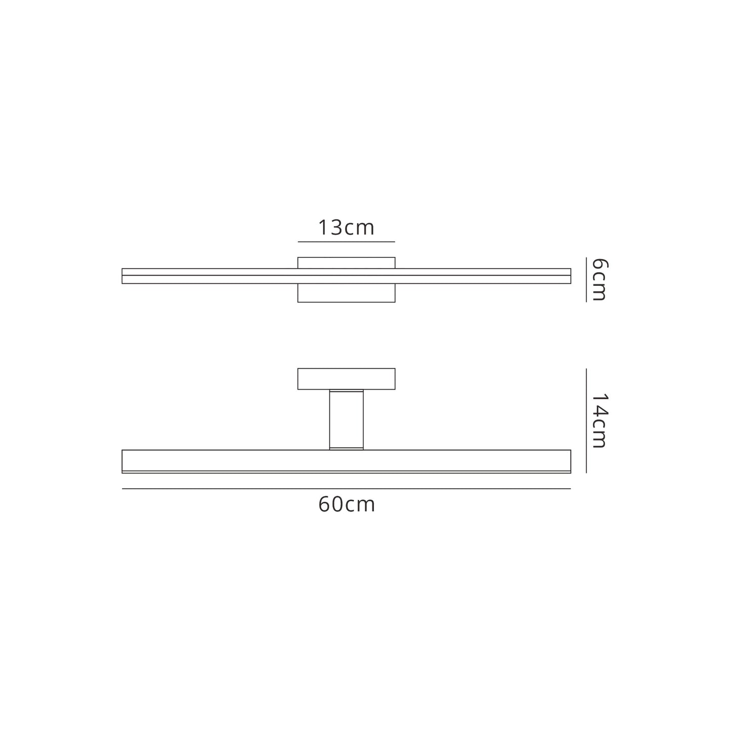 Morne Wall Light, 16W LED, 4000K, 1440lm, Chrome, IP44, 3yrs Warranty by Mantra