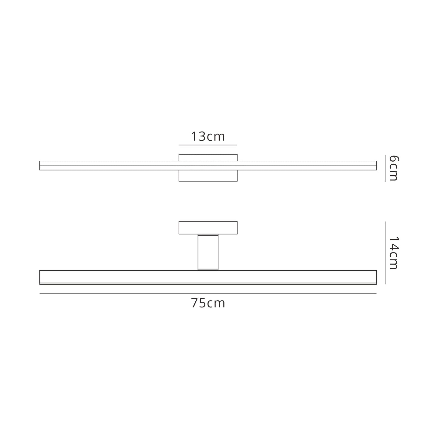 Morne Wall Light, 20W LED, 4000K, 1800lm, Chrome, IP44, 3yrs Warranty by Mantra