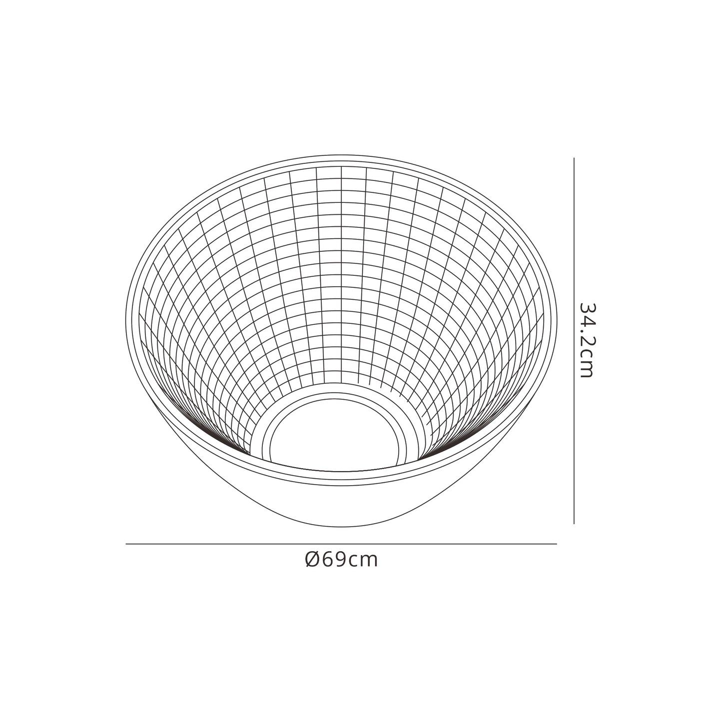 Fiji Optic Lens 30W 24º (069D-M), Chrome, 5yrs by Mantra