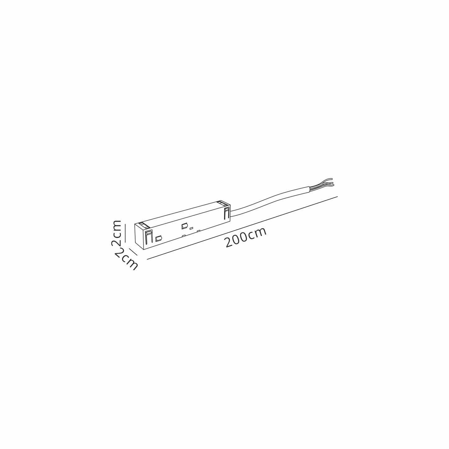 Magneto 2m Live End, Black For All Types Of Track by Mantra