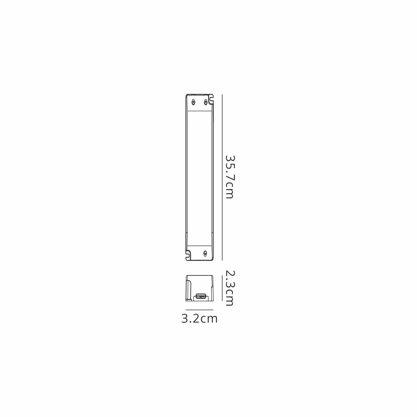 Magneto Constant Voltage Driver 48VDC 240W, Non-Dimmable by Mantra