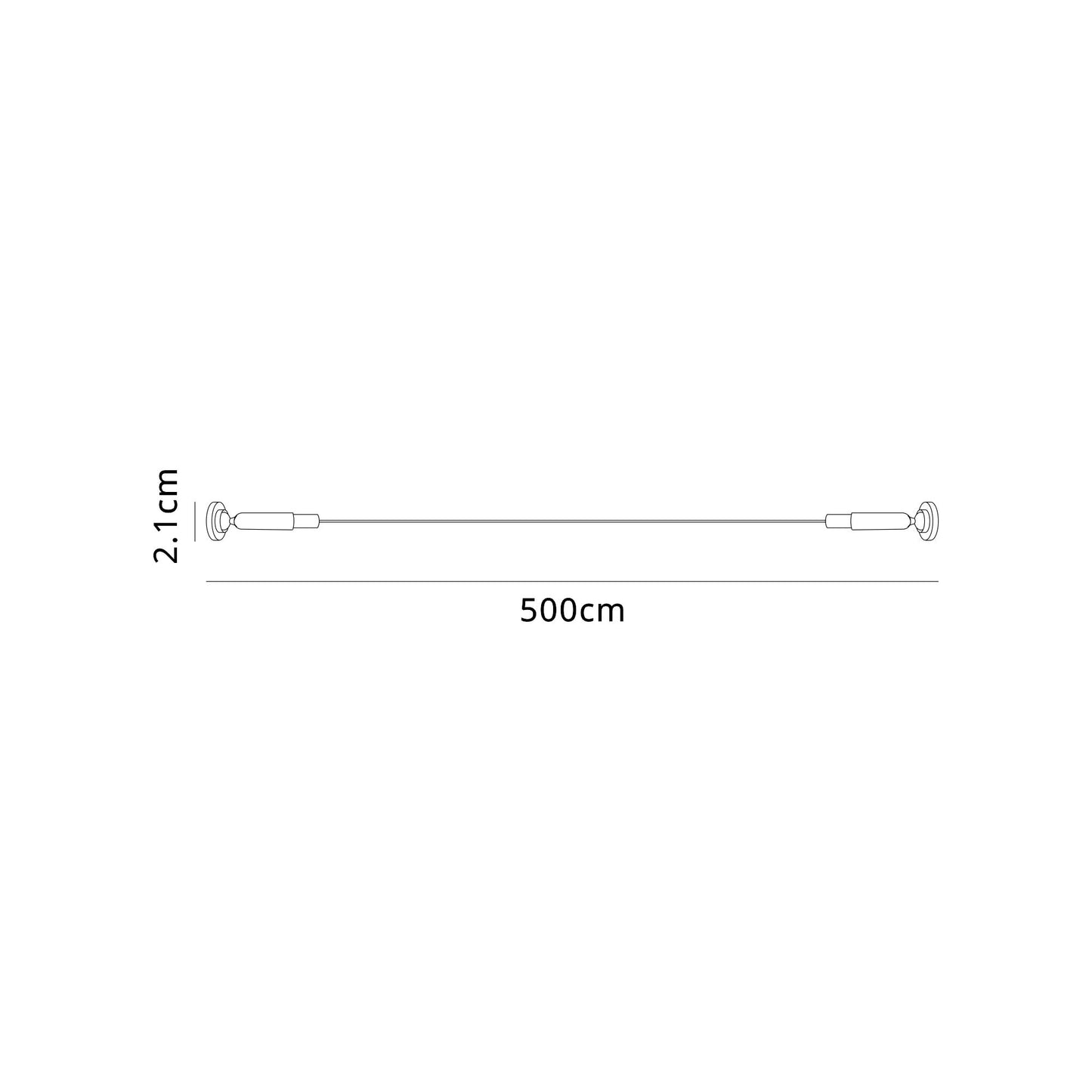 Skyline 5m Corner Accessory Kit For LED Strip, Black by Mantra
