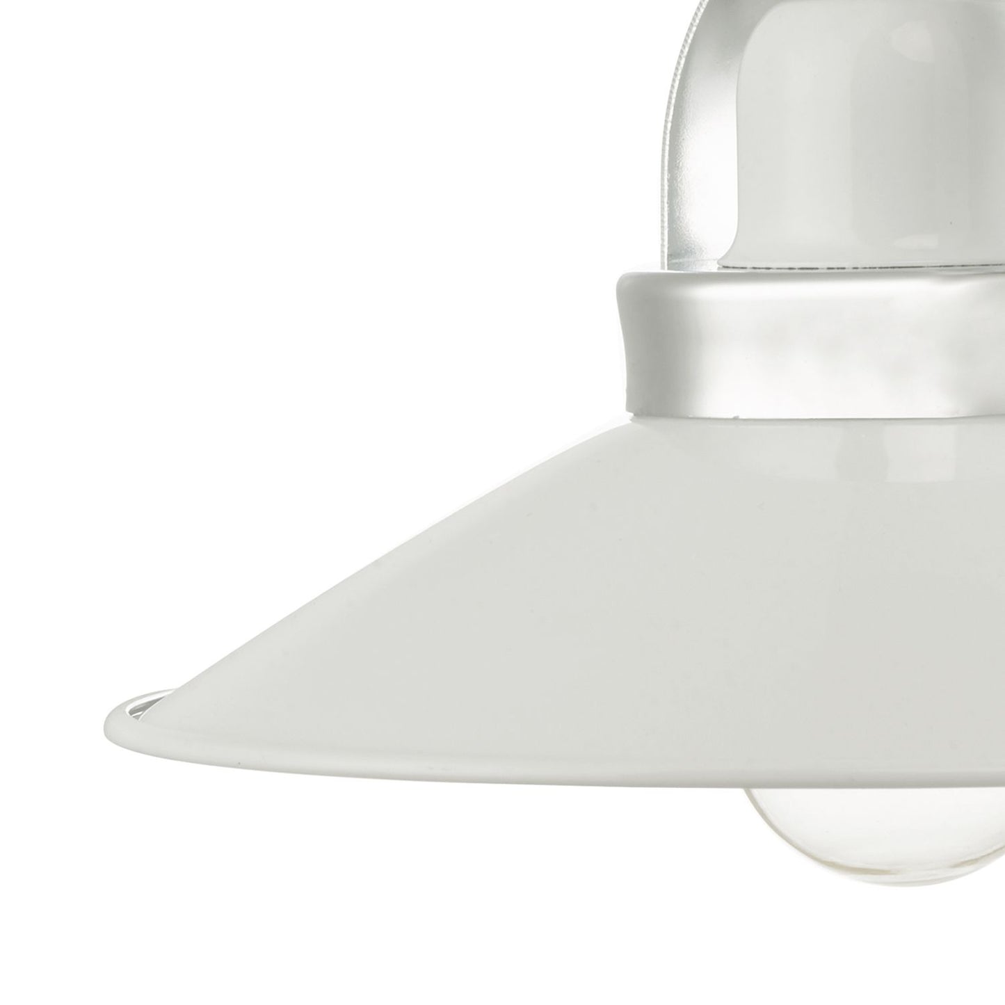 Liden Wall Light White and Polished Chrome