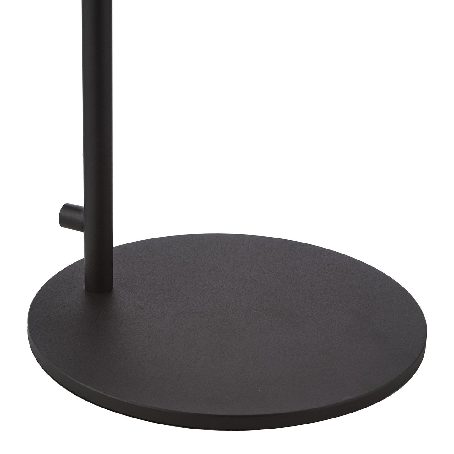 Lycia Table Lamp Matt Black and Smoked Ombre Glass