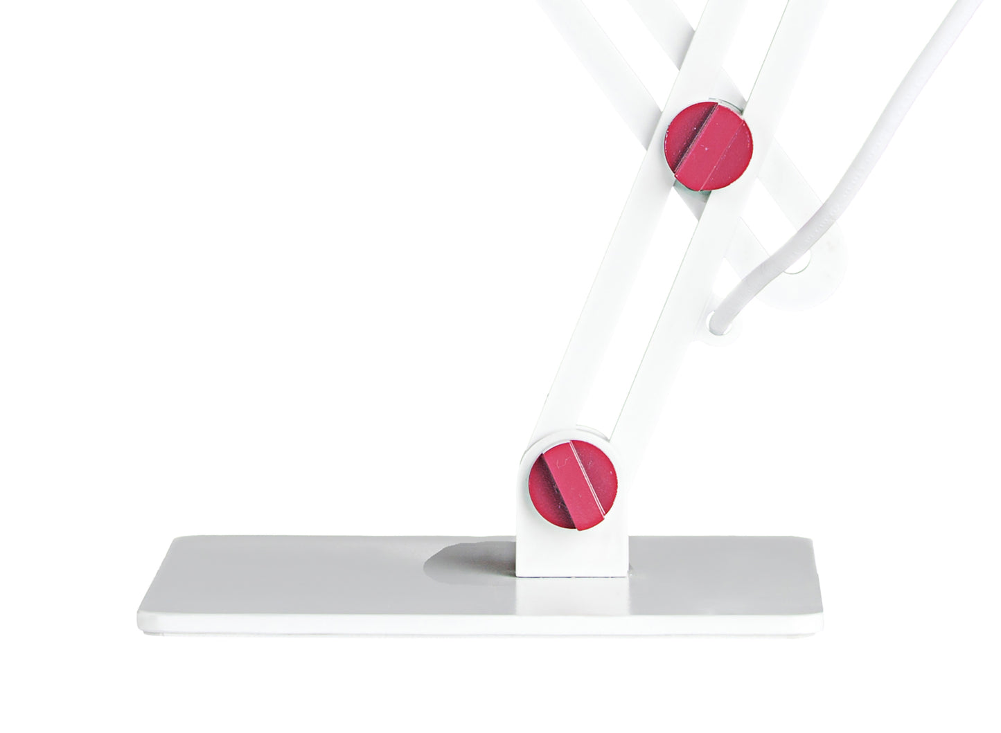 Looker Table Lamp 1 Light E27, Matt White/Purple by Mantra