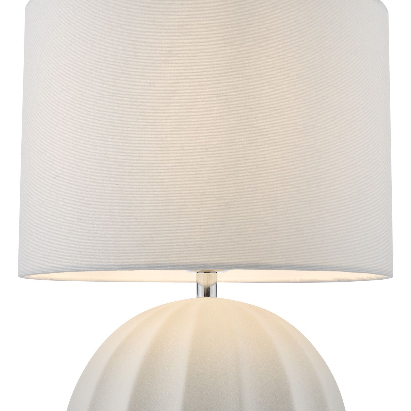 Mavis Ceramic Table Lamp Cream With Shade