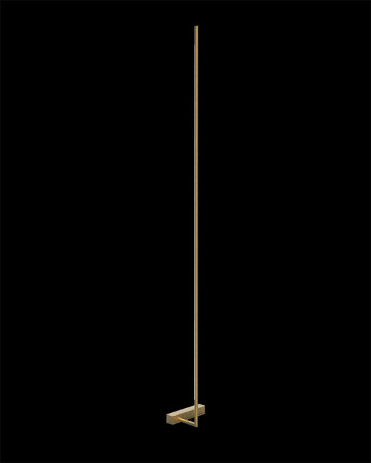 Tubular Floor Satin Gold Light