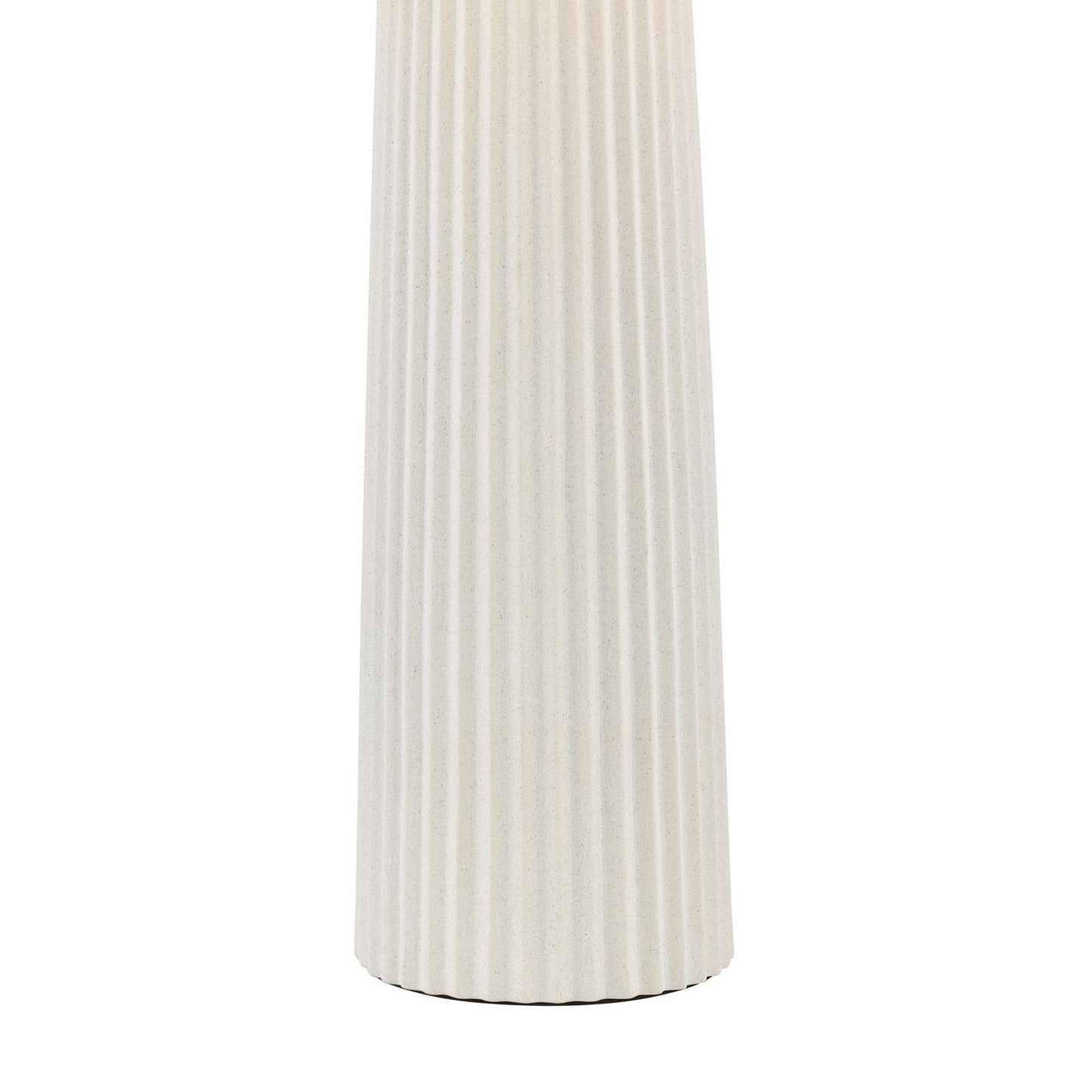 Myla Ceramic Table Lamp White With Shade