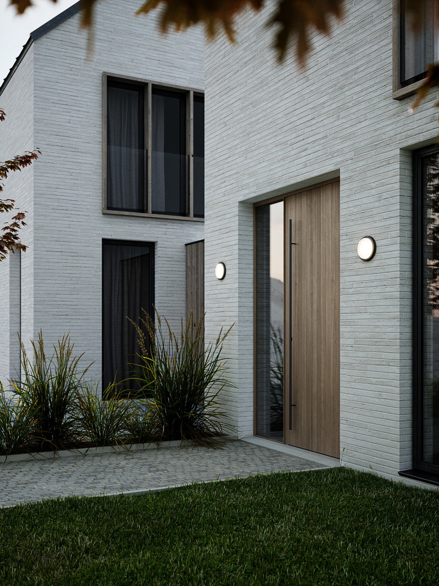 Cuba Outdoor Energy Round - Wall light