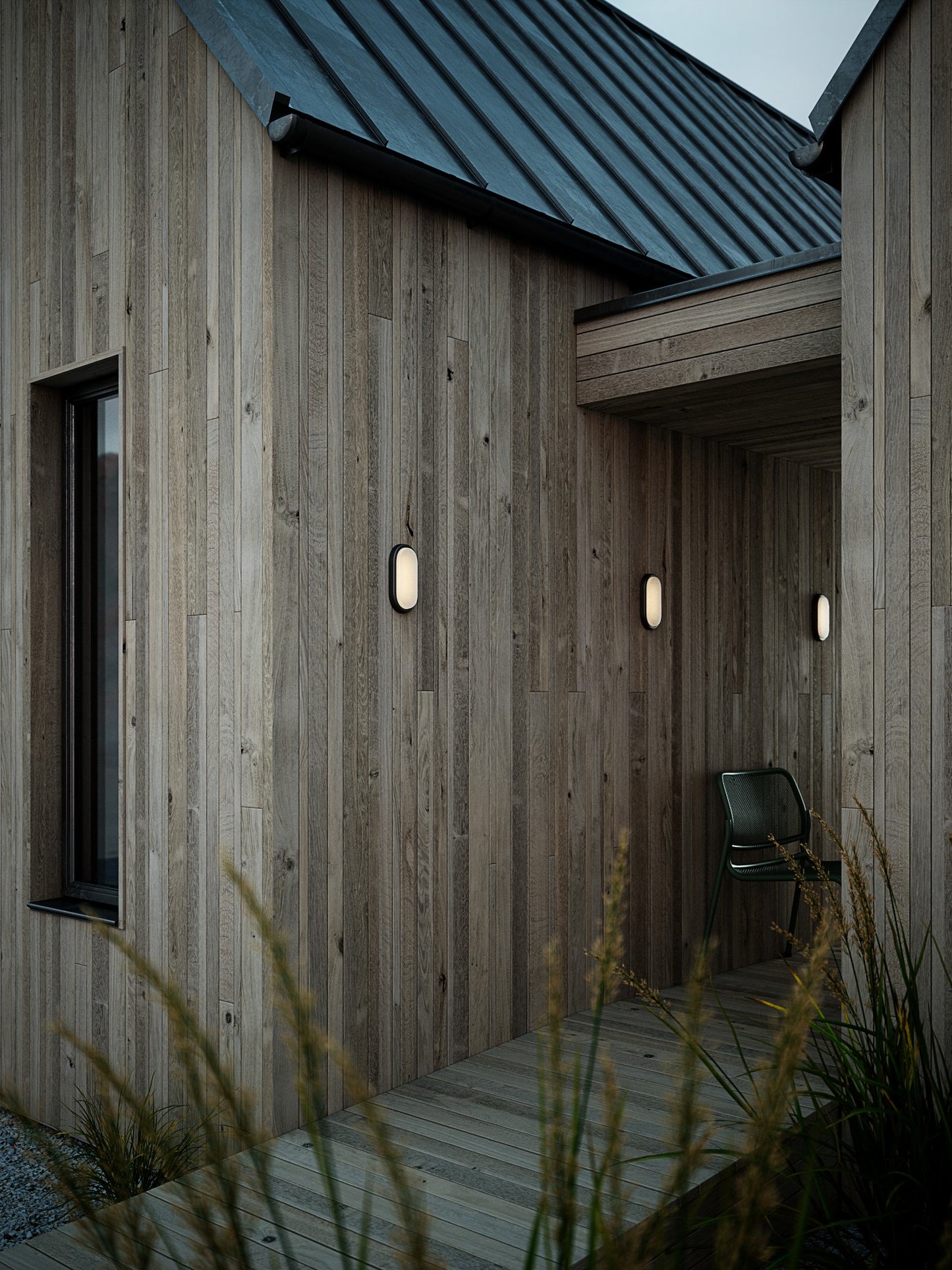 Cuba Outdoor Energy Oval - Wall light