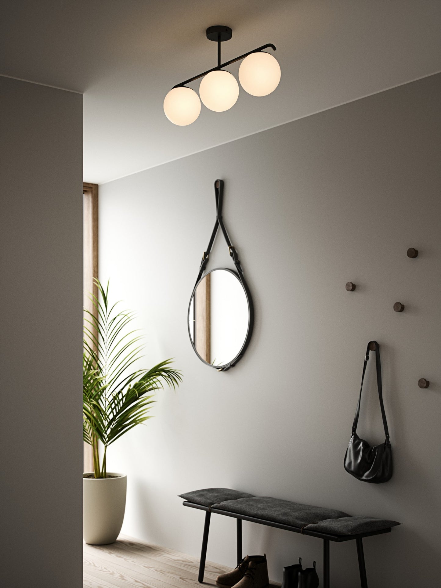 Grant 3-Spot - Ceiling light