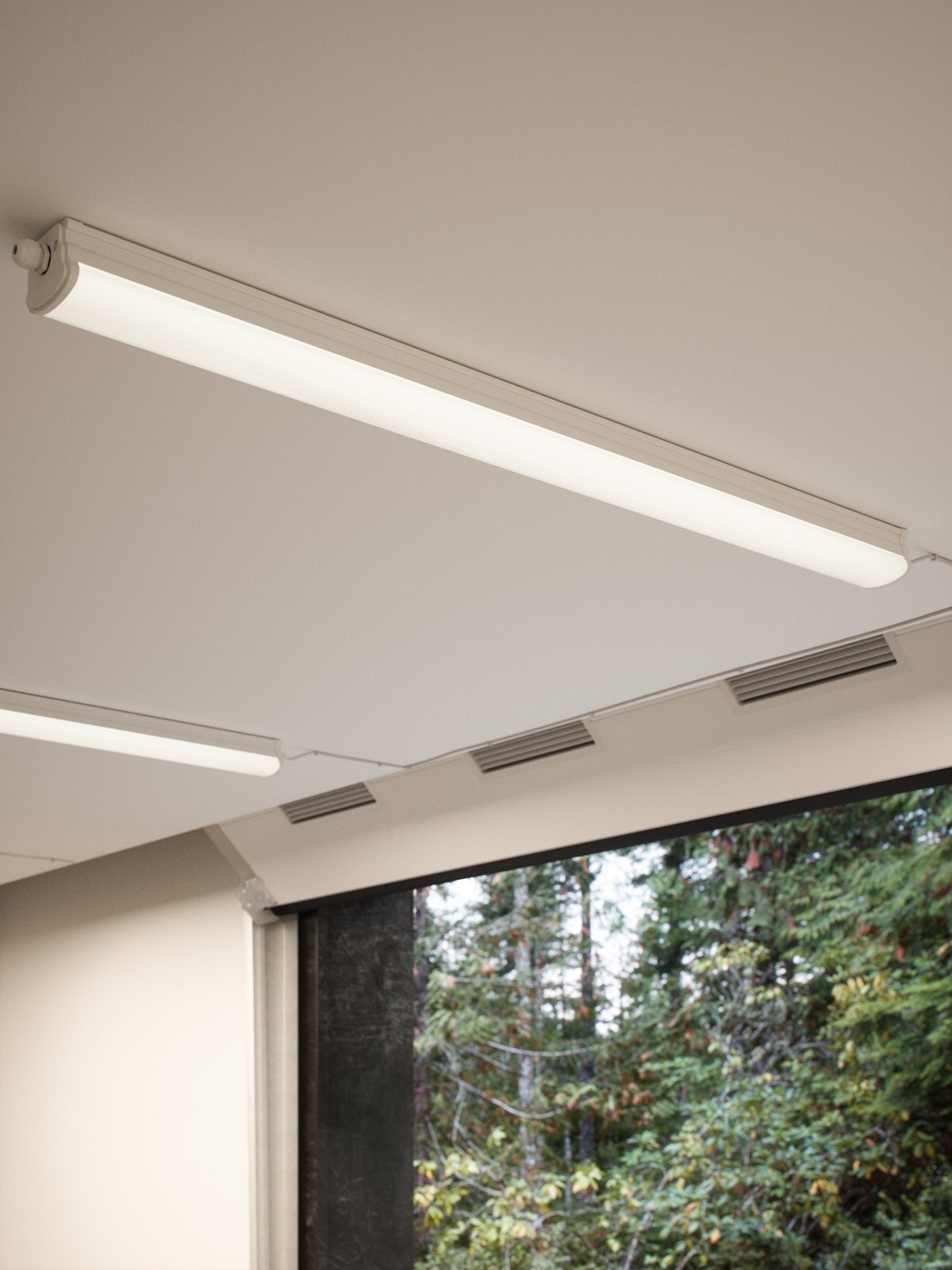 Oakland 120 Double - Batten Light Fitting