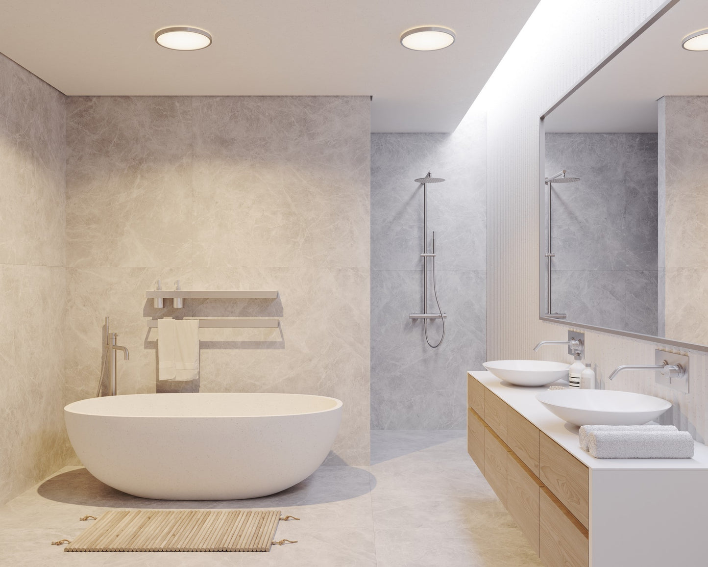 Oja 29 - IP54 3000/4000K - 3-Step - Ceiling light
