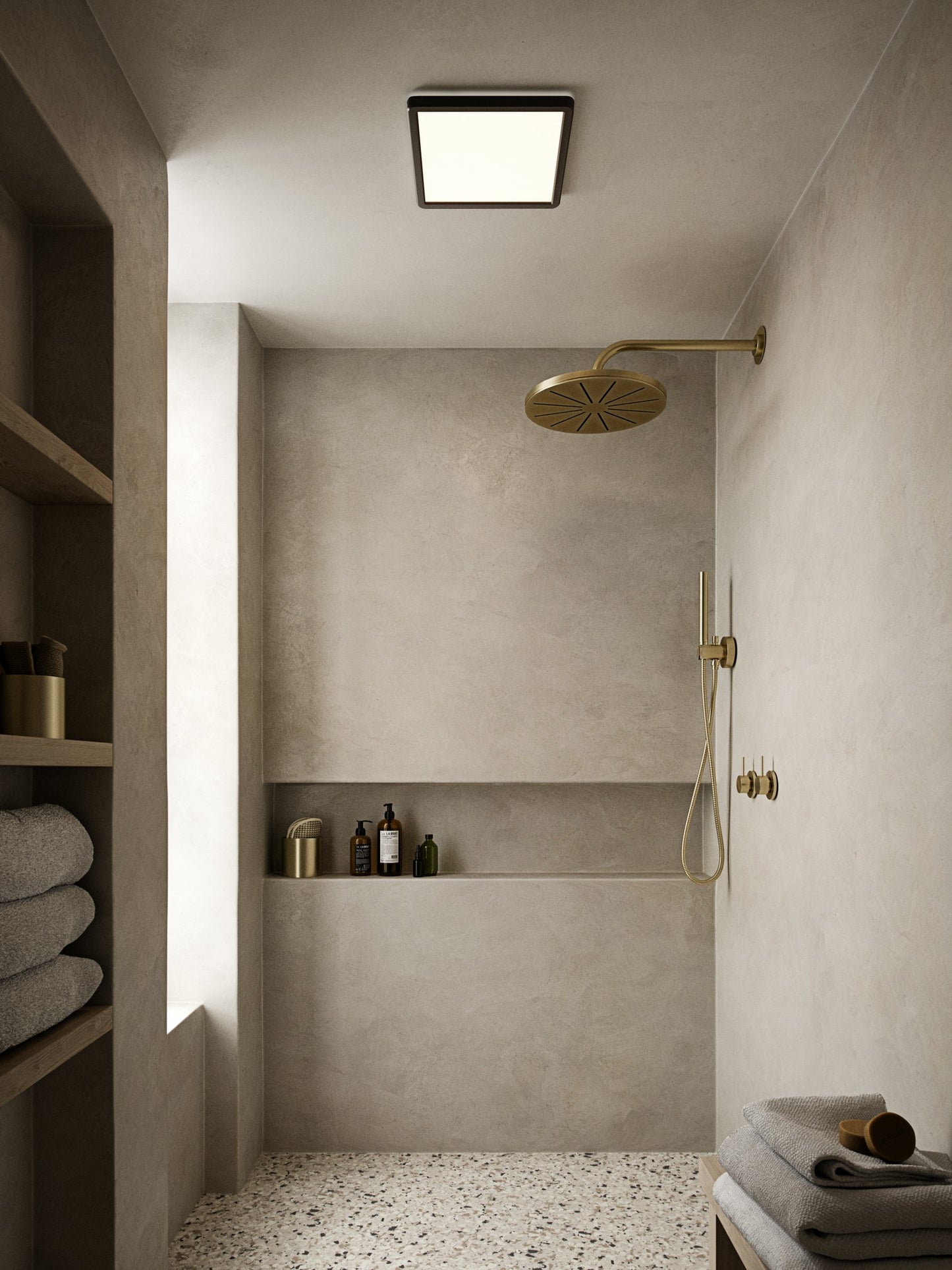 Oja 29 Square - IP54 3000/4000K - 3-Step - Ceiling light