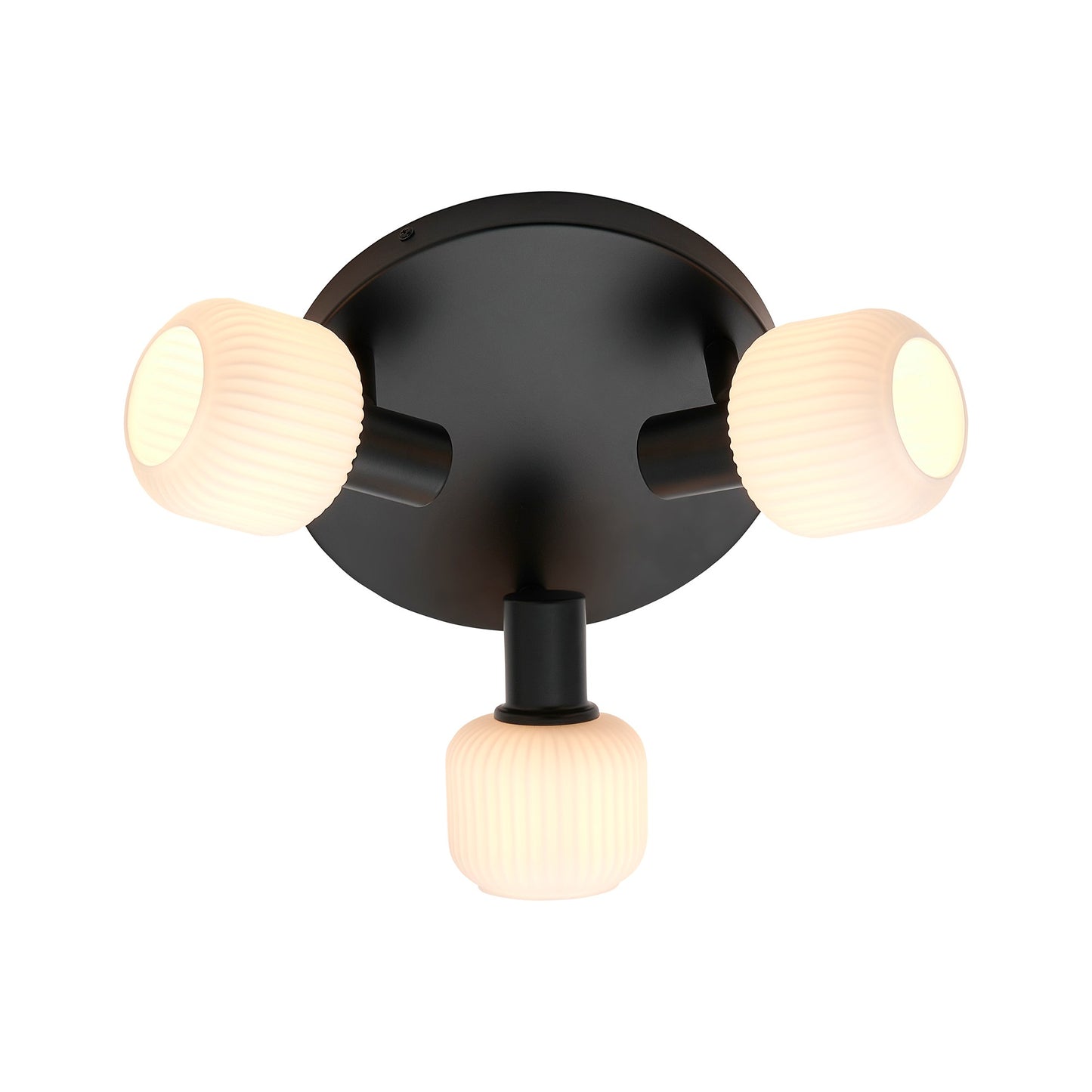 Milford Mini 3-Rondel - Ceiling light
