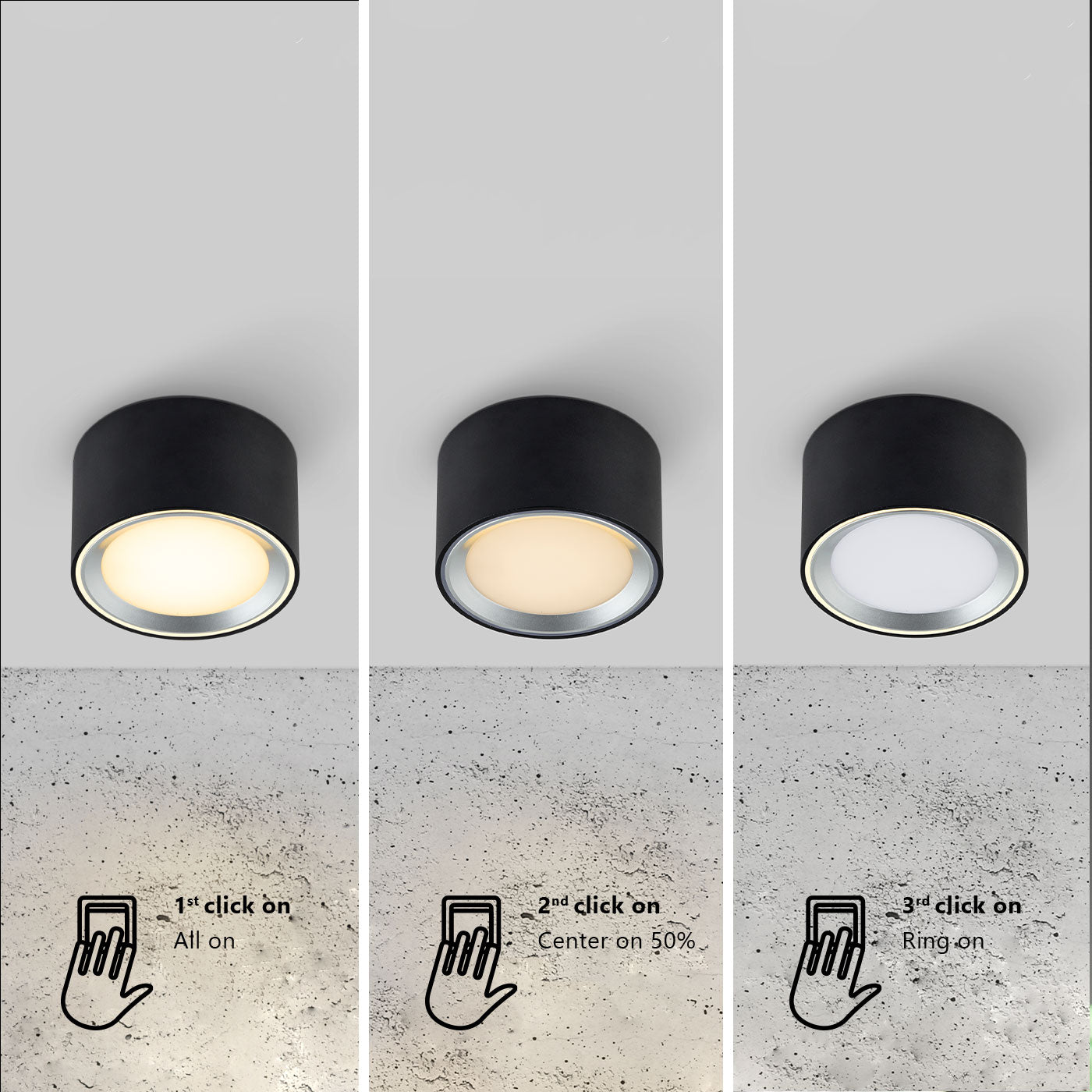 Landon 8 - Surface downlight
