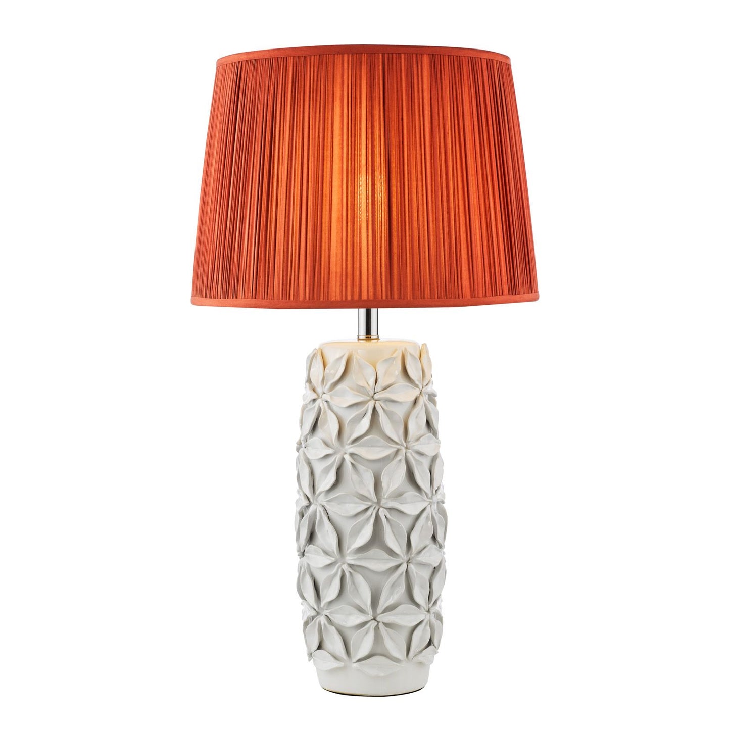 Neus Ceramic Table Lamp Natural With Shade