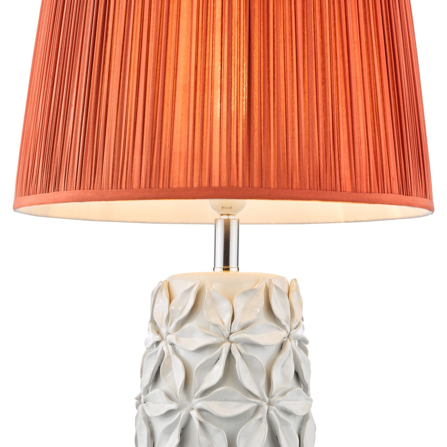 Neus Ceramic Table Lamp Natural With Shade