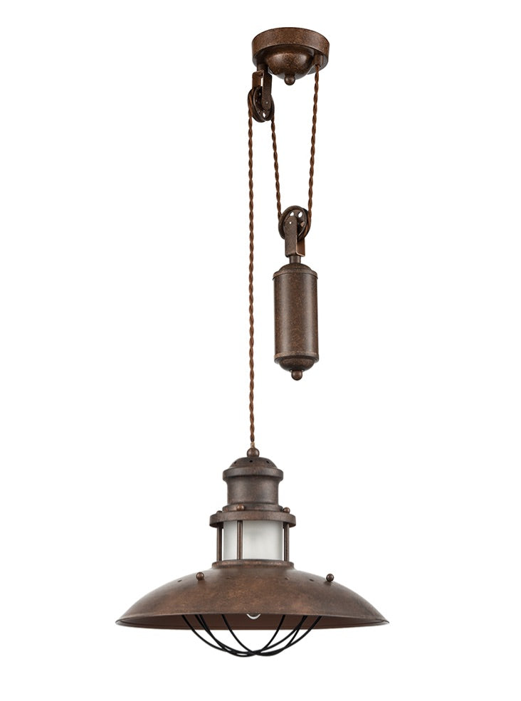 Newton Bronze Rise and Fall Pendant